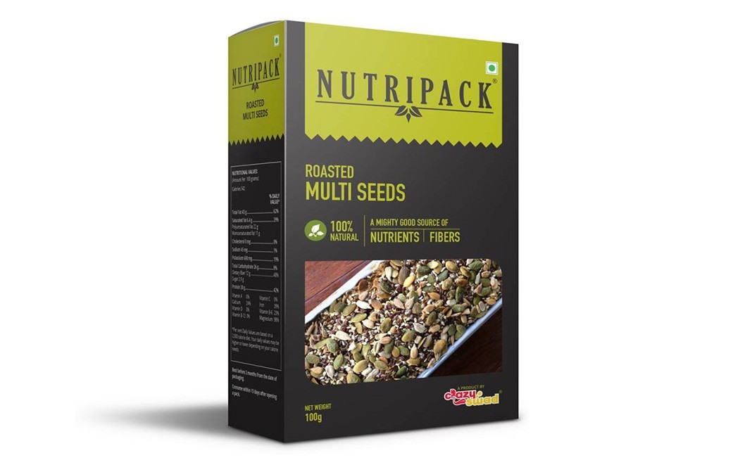 Nutripack Roasted Multi Seeds    Box  100 grams
